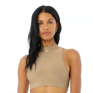 Alo Airlift Fuse Bra Tank - Gravel (Size Medium)